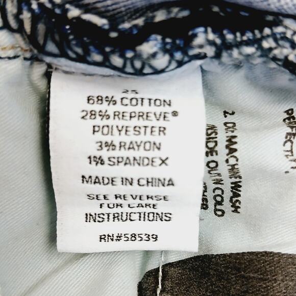 EVEREVE SZ 25 The Ever Straight High Rise Jeans - Picture 6 of 7